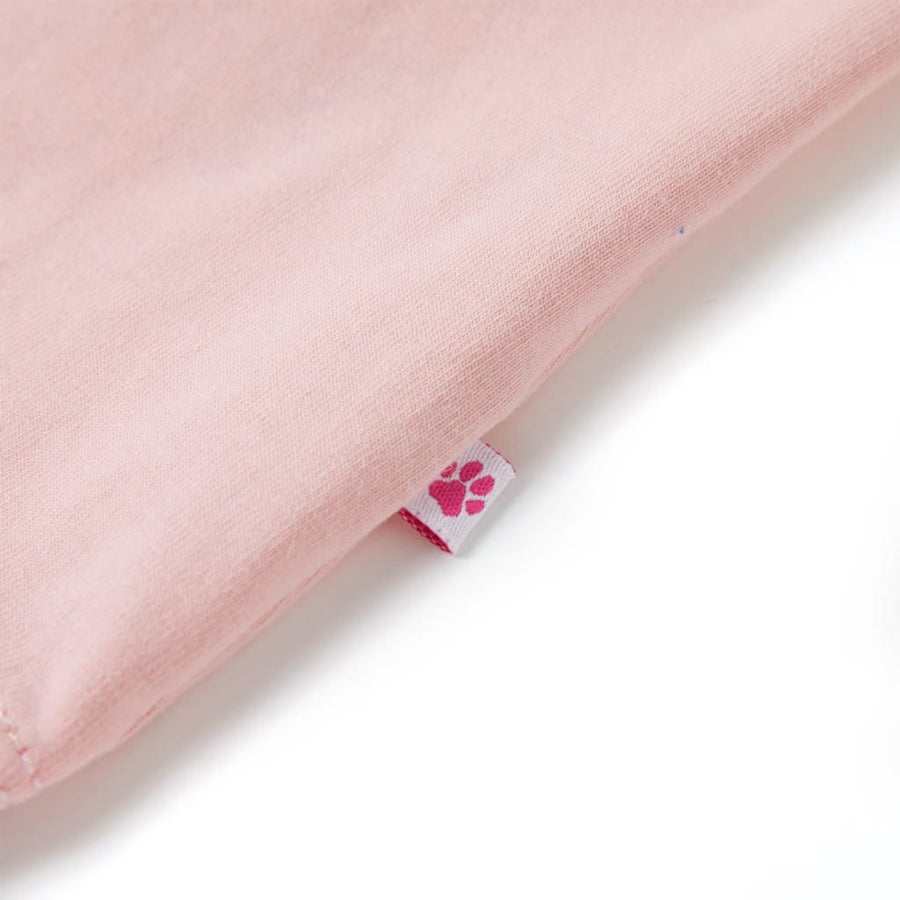 Kindertopje 116 lichtroze Roze