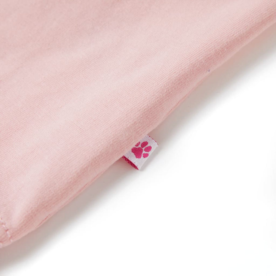 Kindertopje 128 lichtroze Roze
