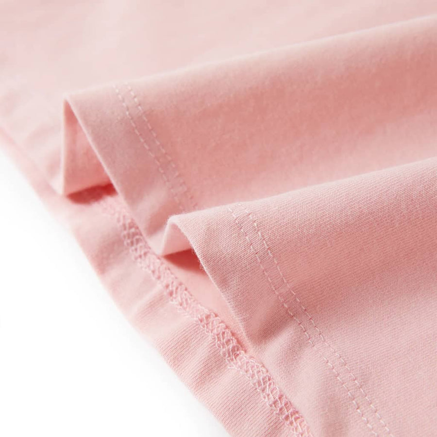 Kindertopje 128 lichtroze Roze