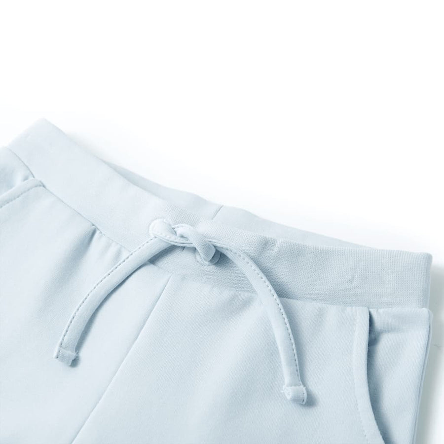 Kinderjoggingbroek 104 lichtblauw Blauw