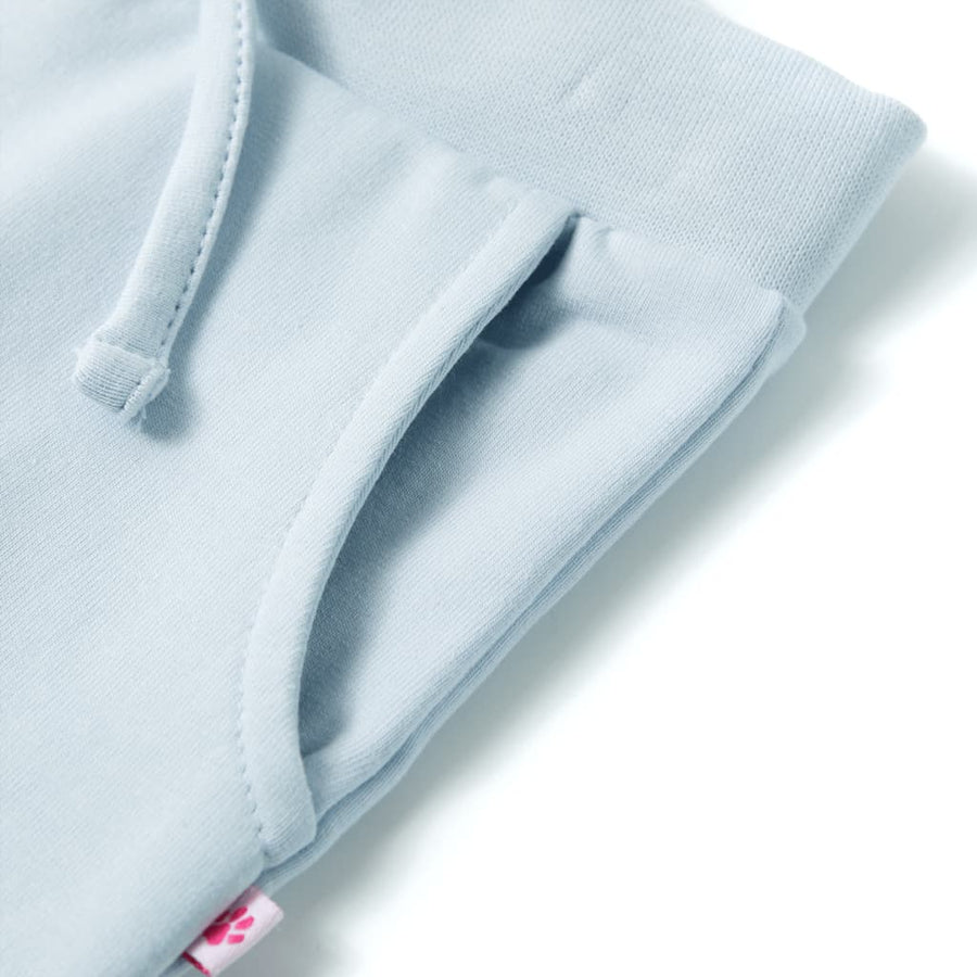 Kinderjoggingbroek 104 lichtblauw Blauw