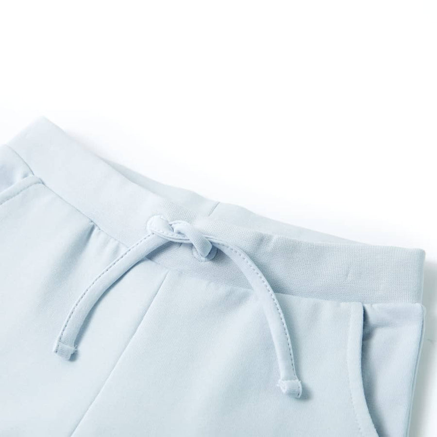 Kinderjoggingbroek 116 lichtblauw Blauw