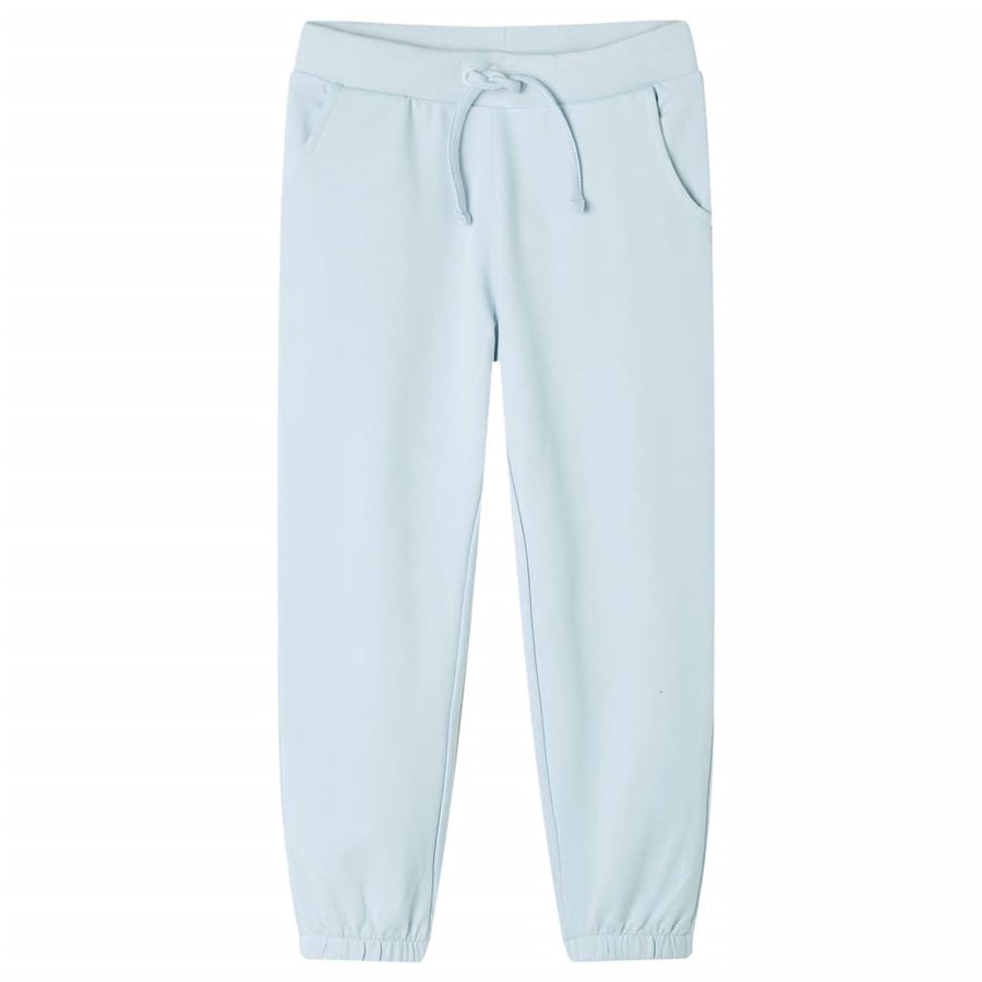 Kinderjoggingbroek 128 lichtblauw Blauw