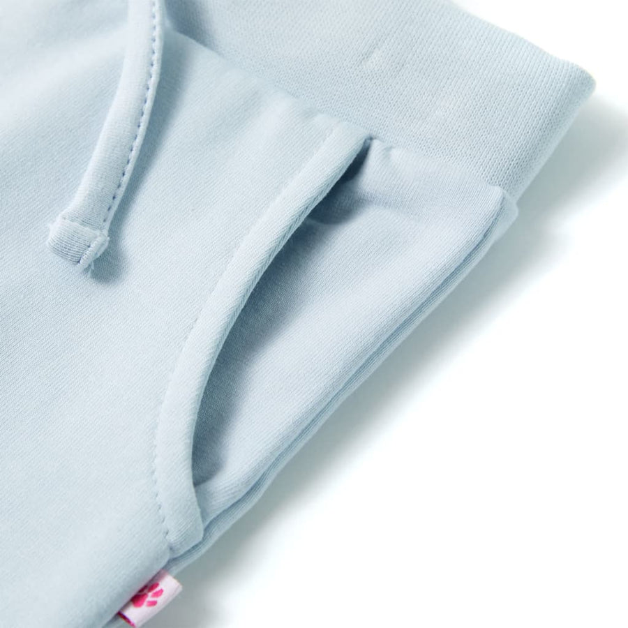 Kinderjoggingbroek 128 lichtblauw Blauw