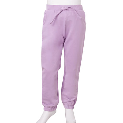 Kinderjoggingbroek 92 lila Lila 92