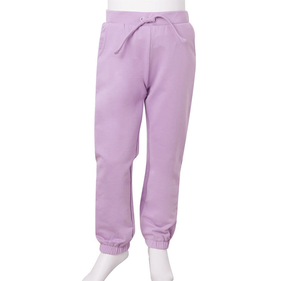Kinderjoggingbroek 92 lila Lila 92