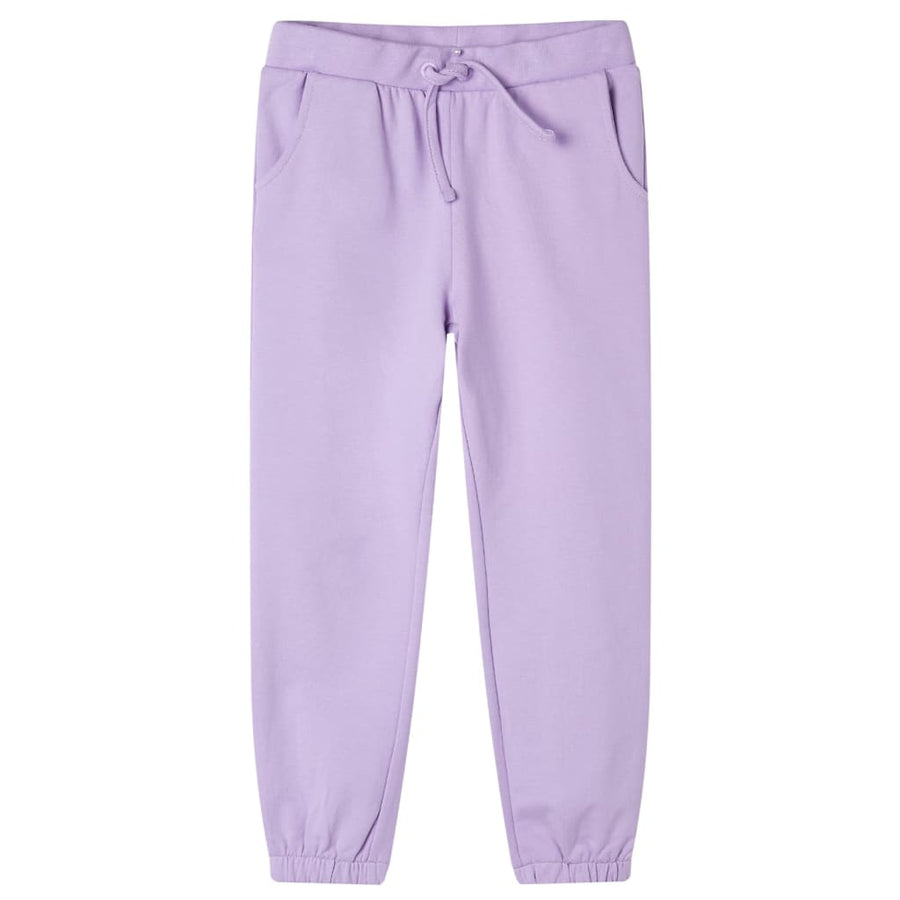 Kinderjoggingbroek 104 lila Lila 104