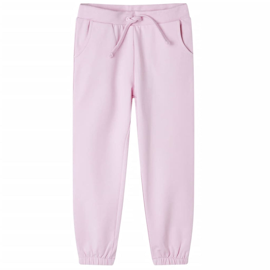 Kinderjoggingbroek 92 lichtroze Roze