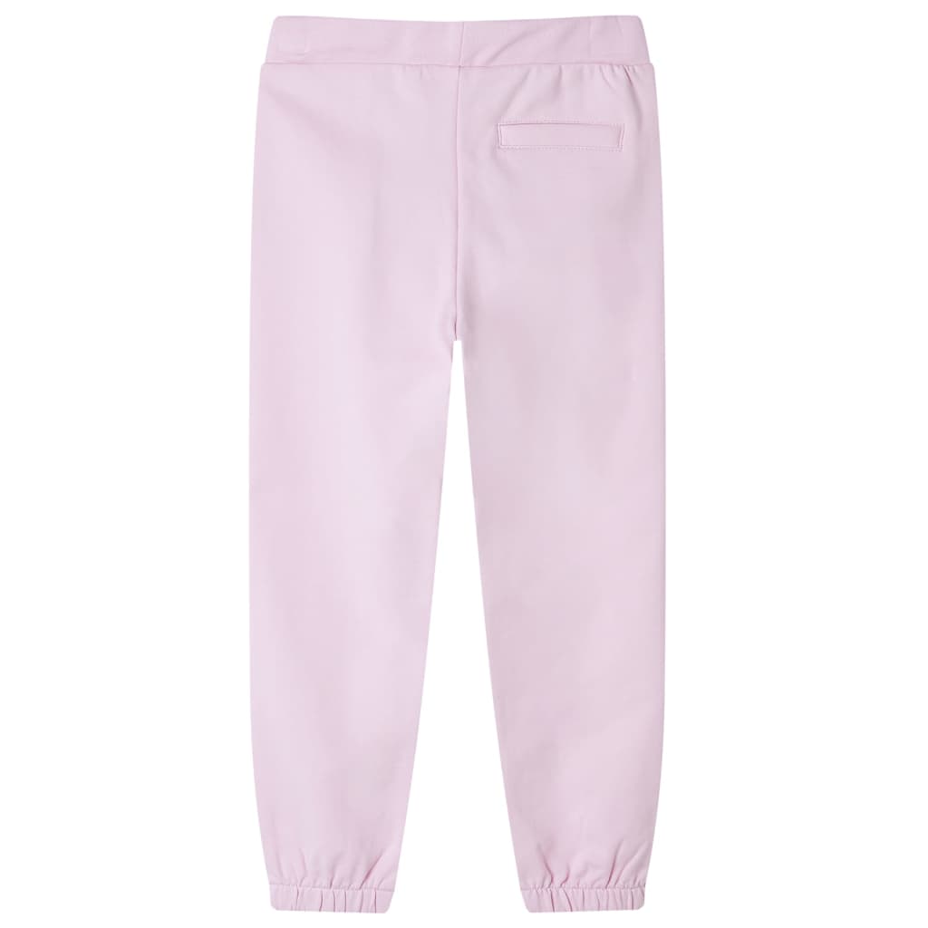 Kinderjoggingbroek 92 lichtroze Roze