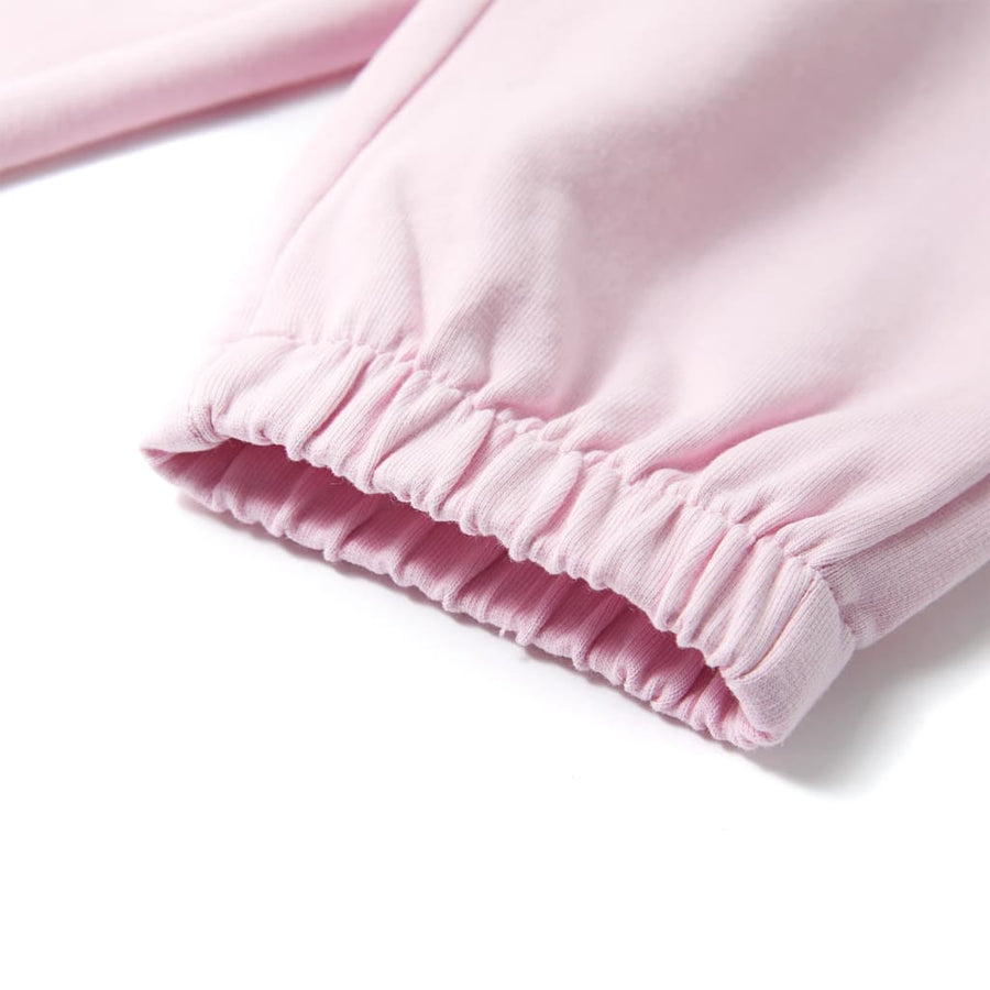 Kinderjoggingbroek 92 lichtroze Roze