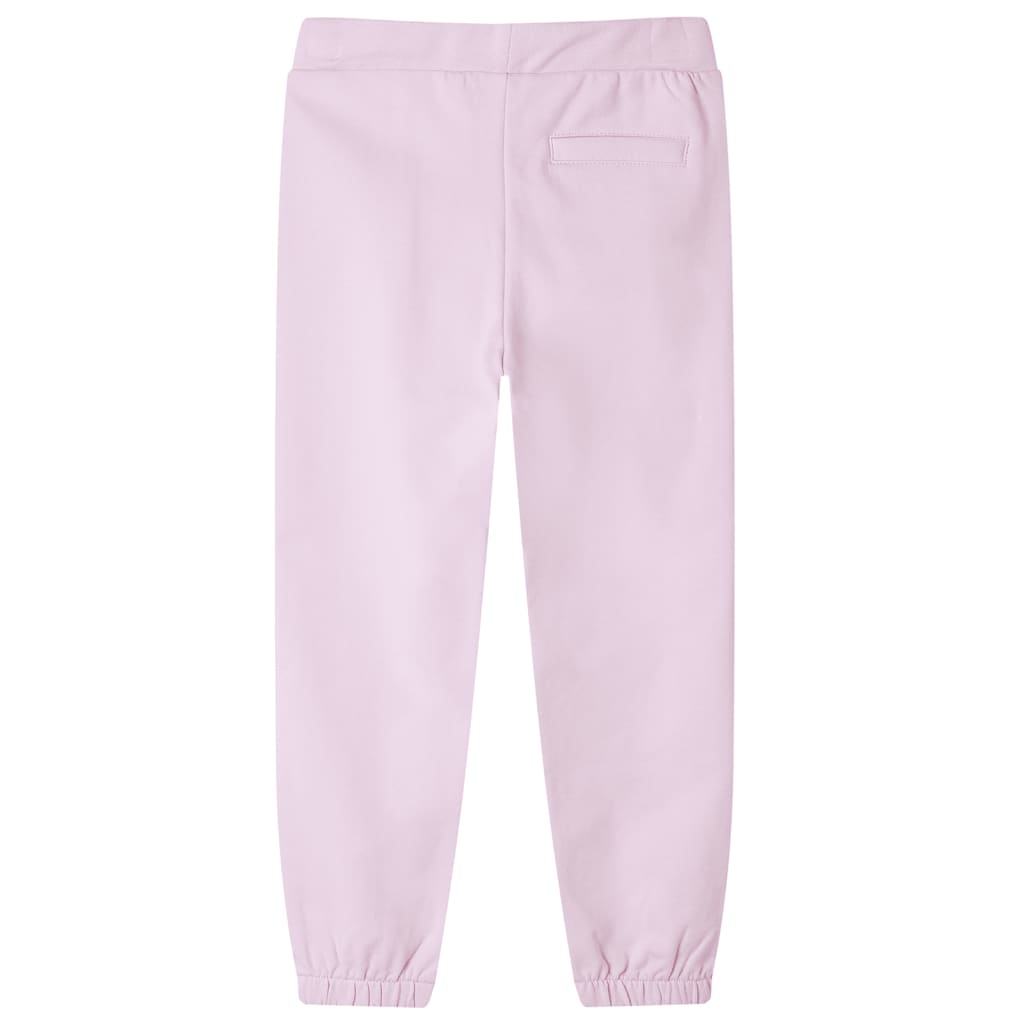 Kinderjoggingbroek 104 lichtroze Roze 104