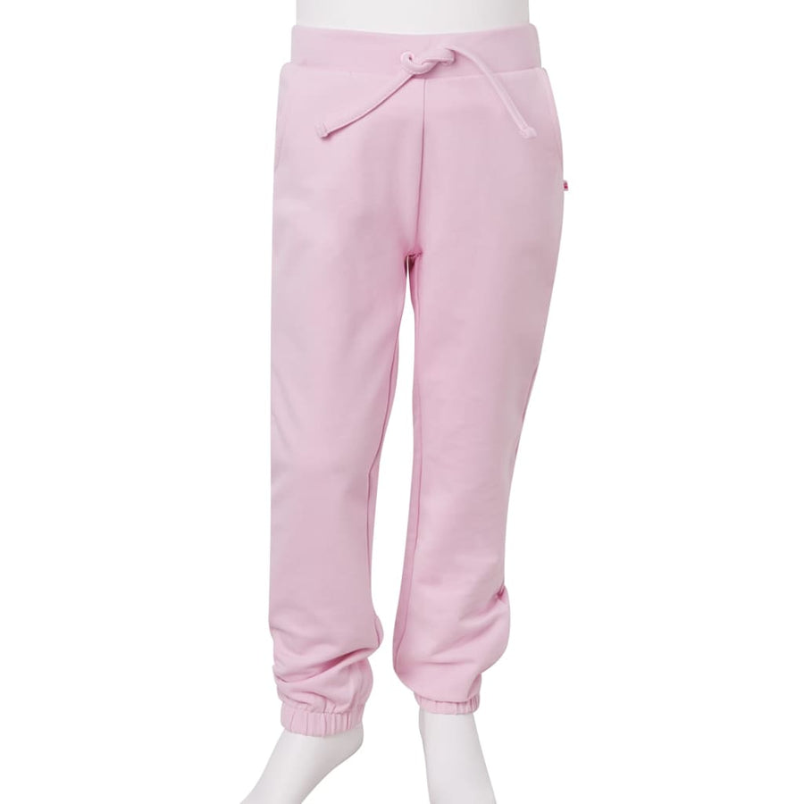 Kinderjoggingbroek 104 lichtroze Roze 104