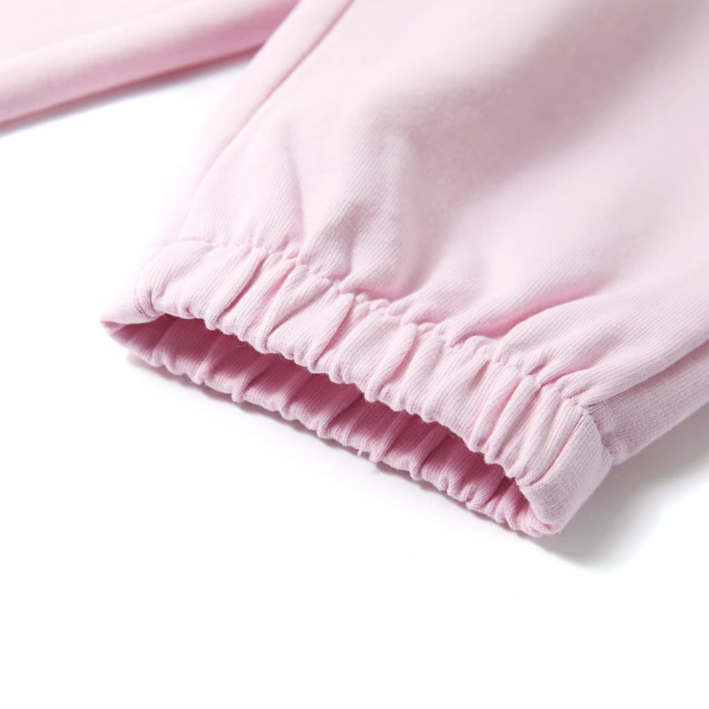 Kinderjoggingbroek 116 lichtroze Roze 116