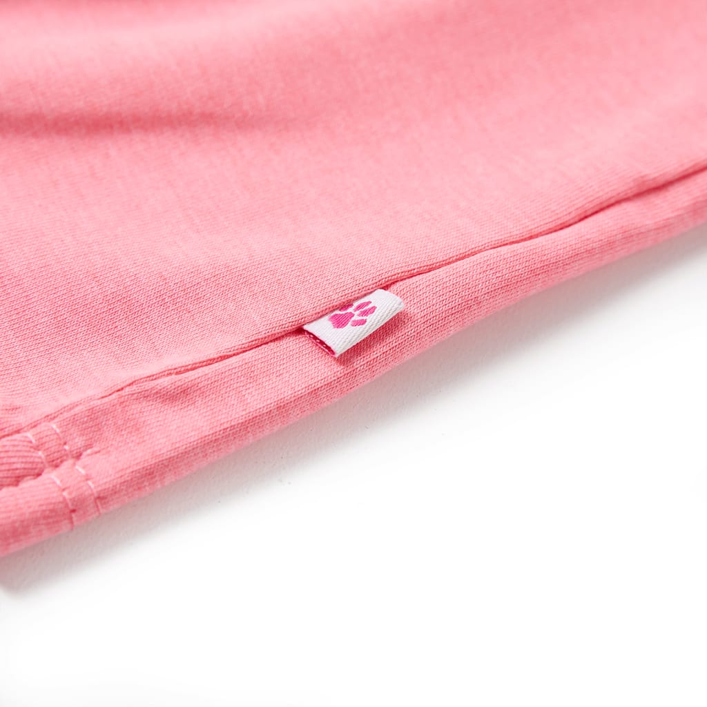 Kindershirt 104 fluorescerend roze Roze