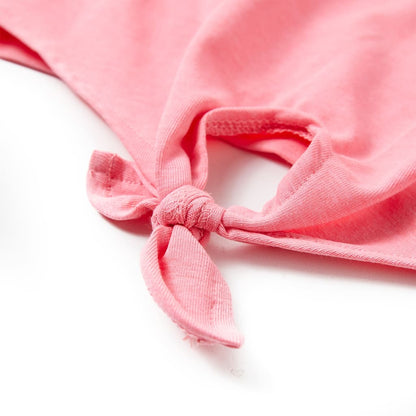 Kindershirt 104 fluorescerend roze Roze
