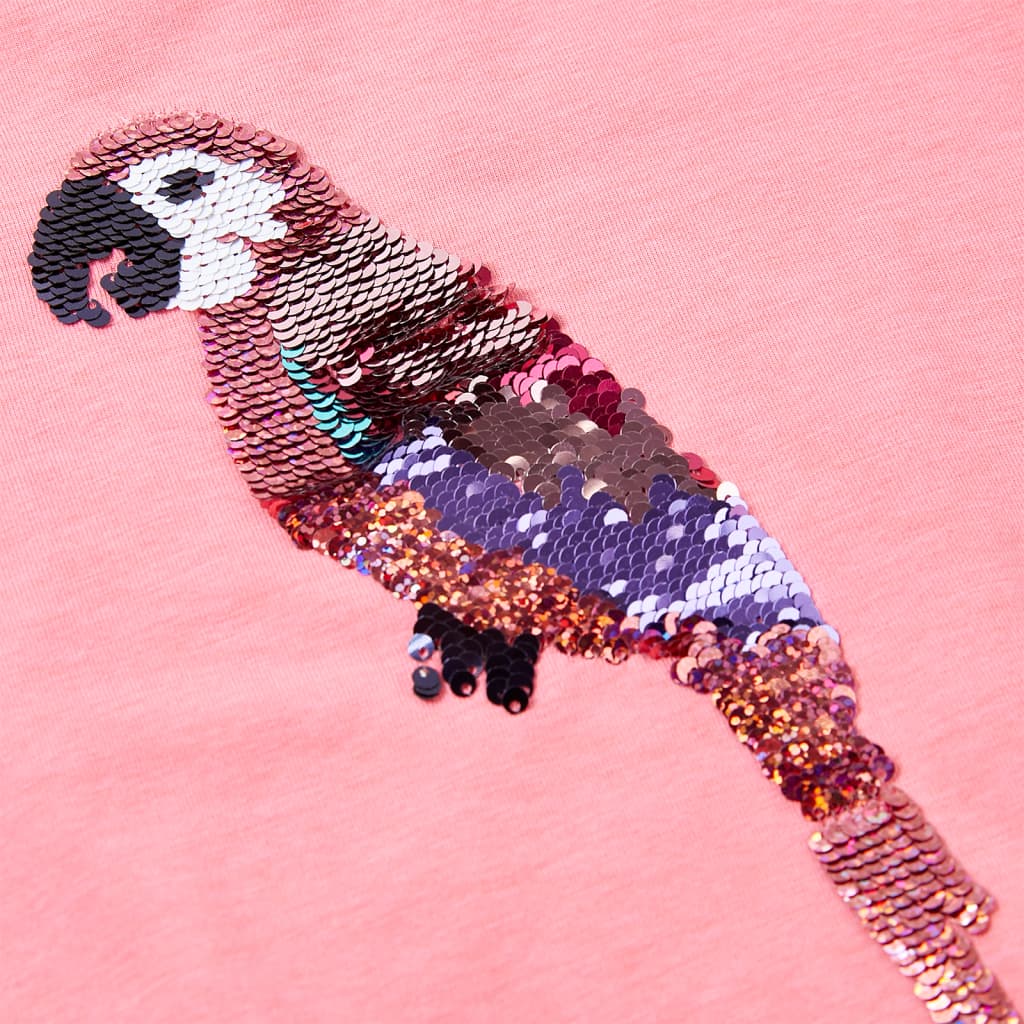 Kindershirt 116 fluorescerend roze Roze