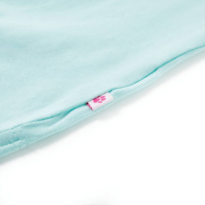 Kindershirt 128 lichtzeeblauw Aqua 128