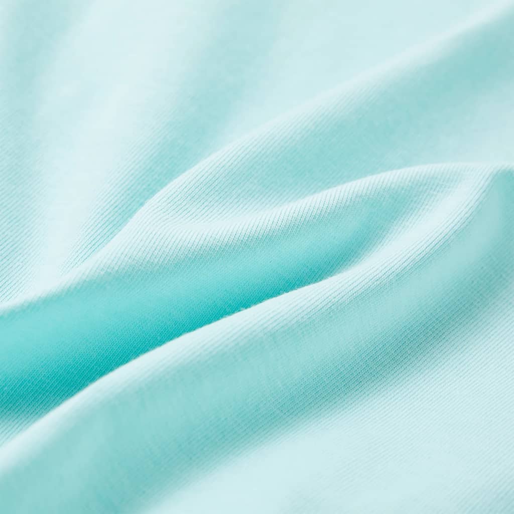 Kindershirt 128 lichtzeeblauw Aqua 128