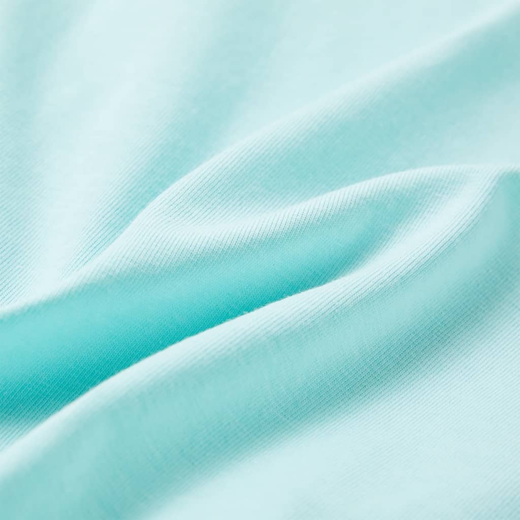 Kindershirt 140 lichtzeeblauw Aqua