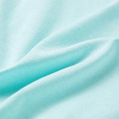 Kindershirt 140 lichtzeeblauw Aqua