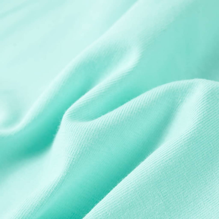Kindershirt 116 lichtzeeblauw Aqua