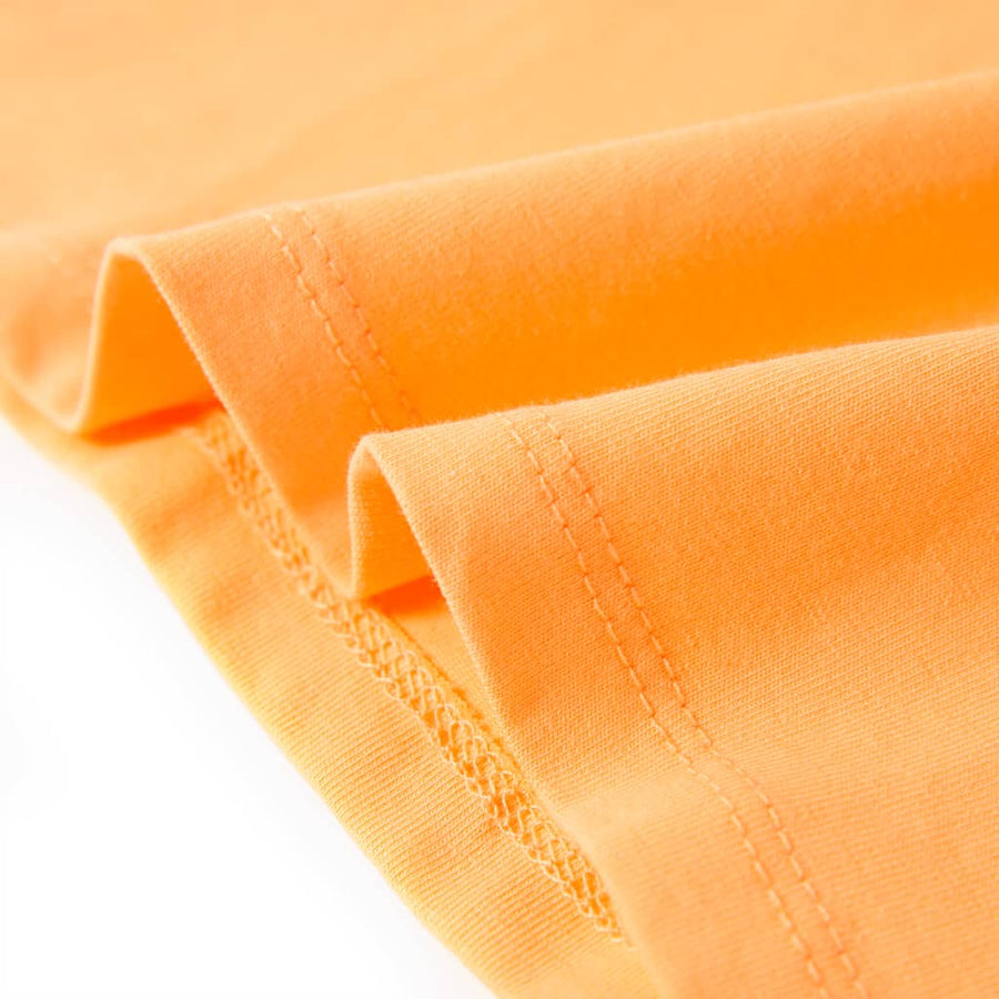 Kindershirt 128 feloranje orange