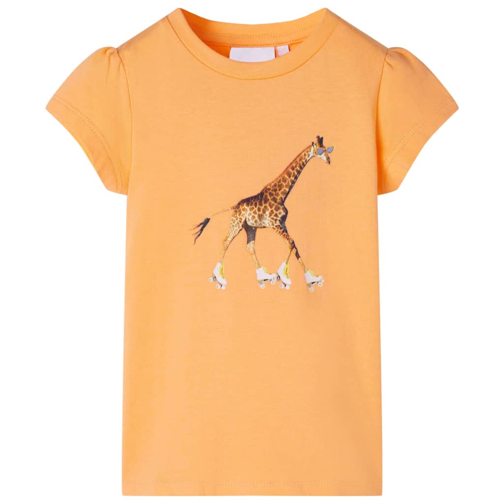 Kindershirt 140 feloranje orange