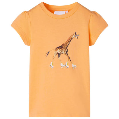 Kindershirt 140 feloranje orange