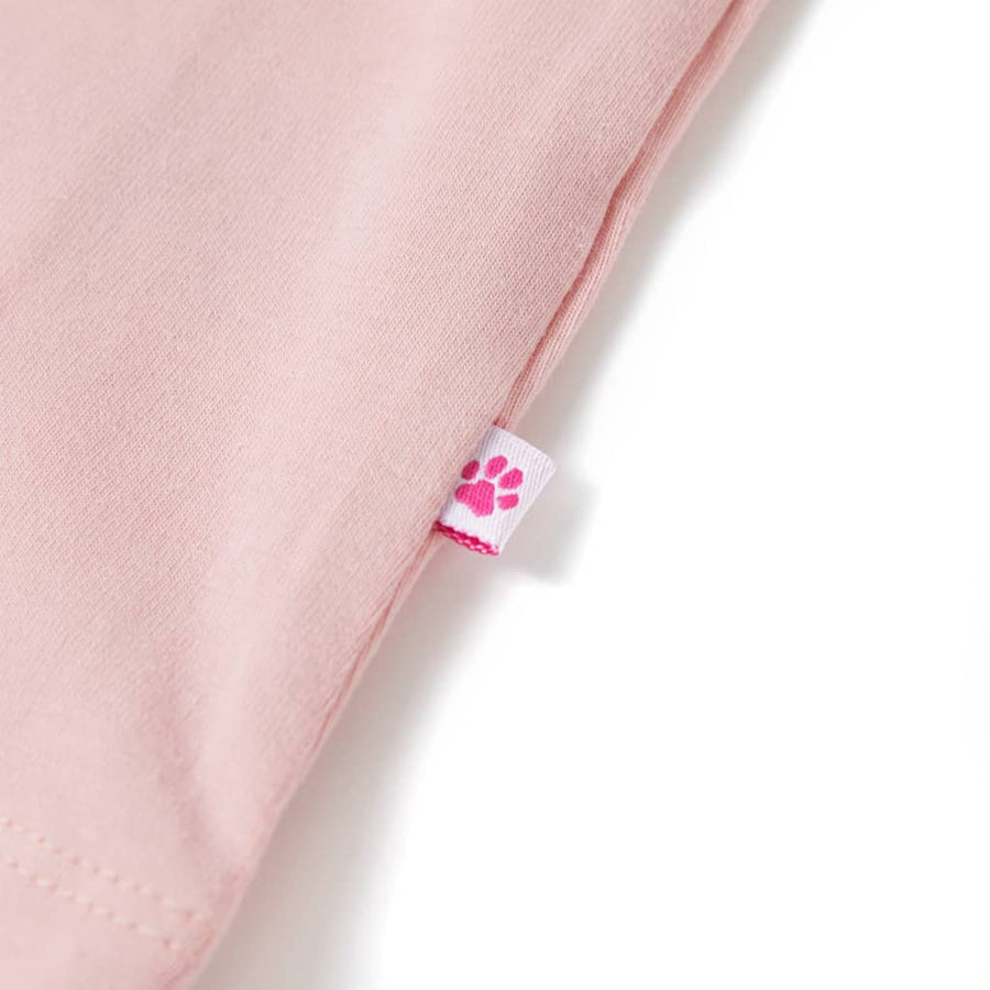 Kindershirt 116 lichtroze Roze 116