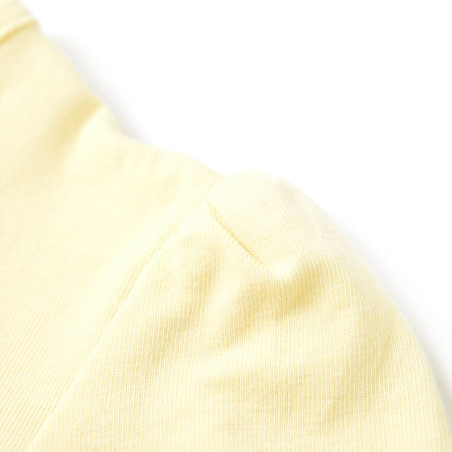 Kindershirt 116 zachtgeel Geel 116