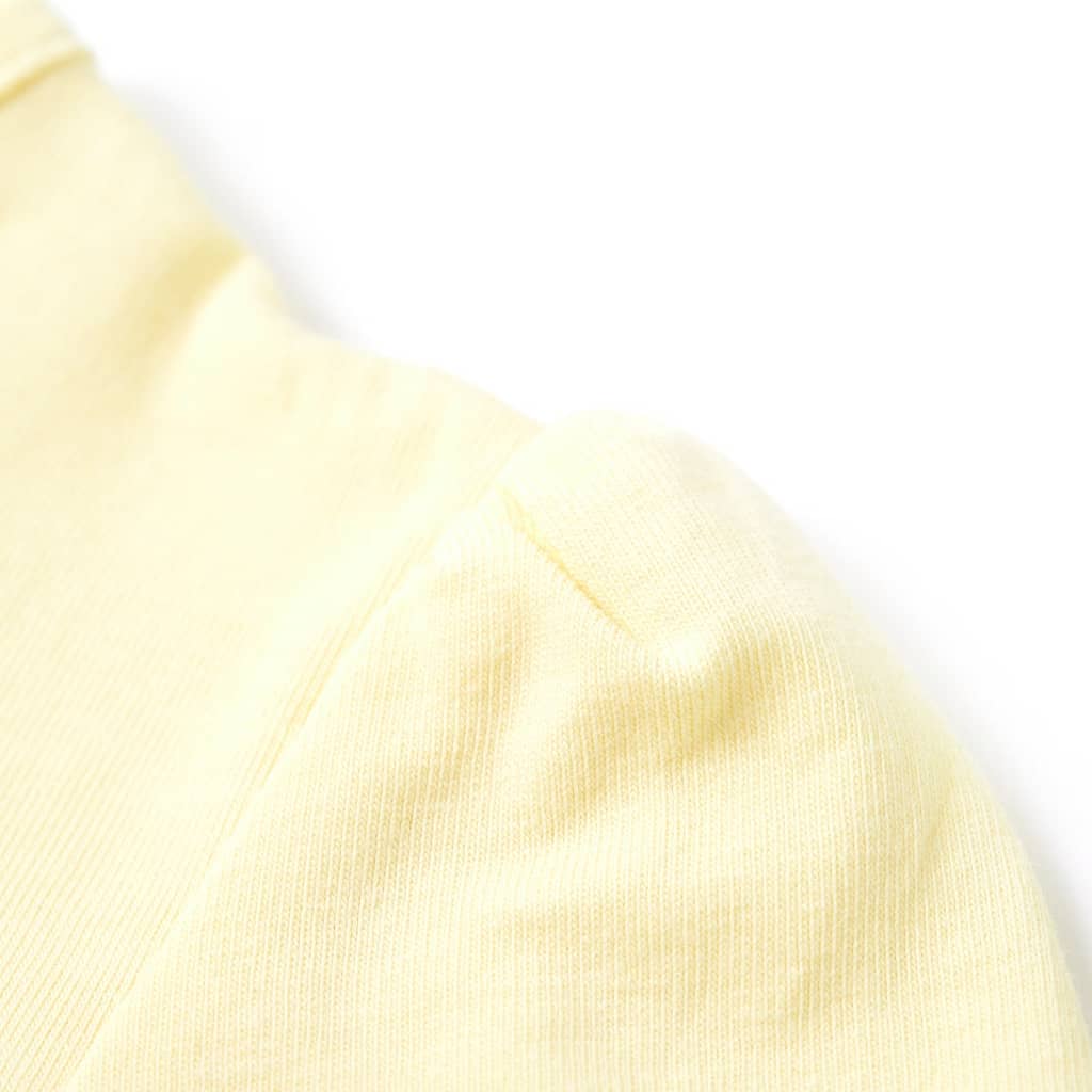 Kindershirt 140 zachtgeel Geel 140