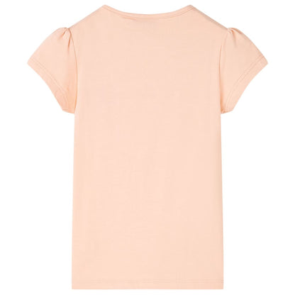 Kindershirt 104 lichtoranje orange