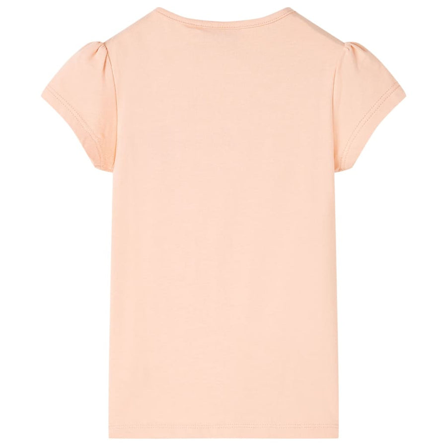 Kindershirt 104 lichtoranje orange
