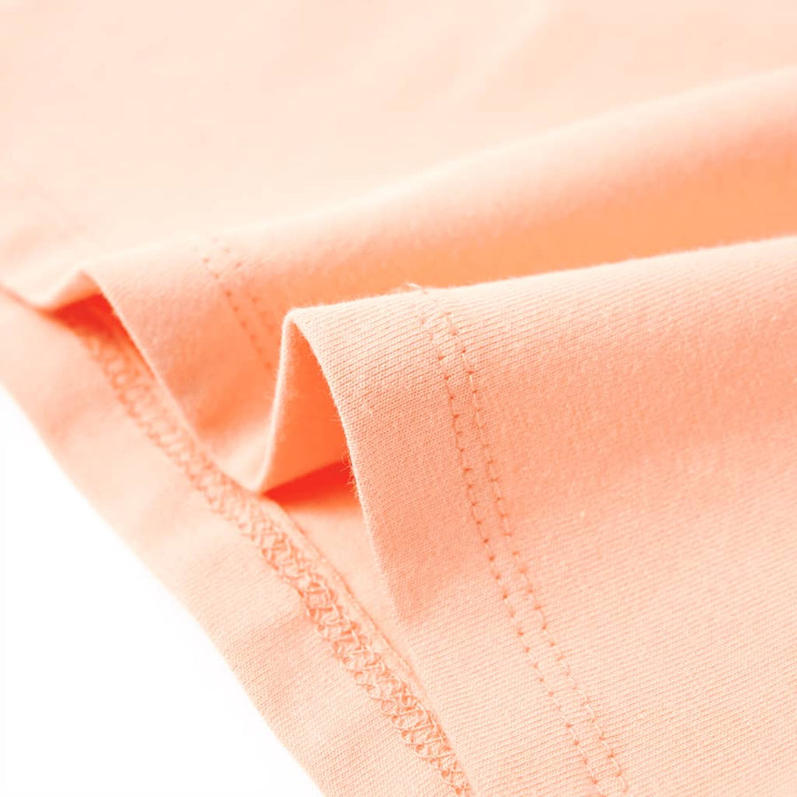Kindershirt 116 lichtoranje orange