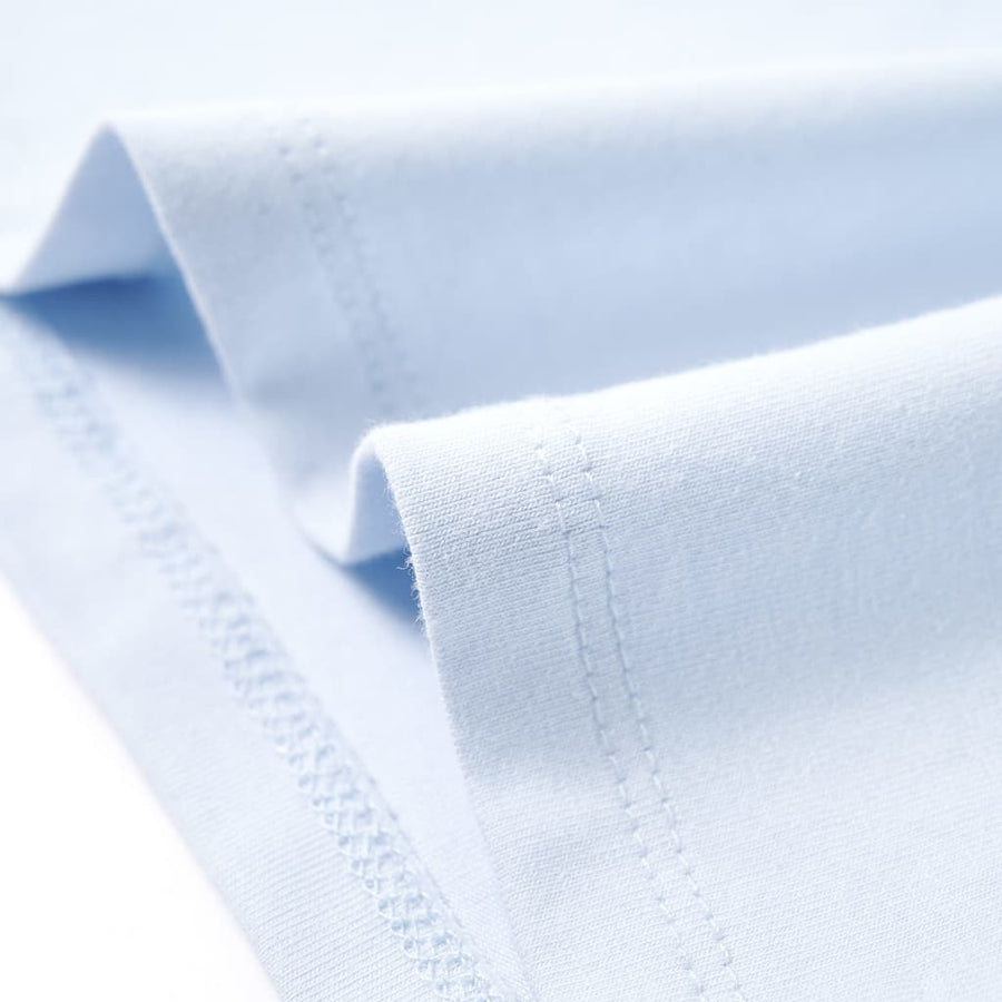 Kindershirt 140 lichtblauw lichtblauw