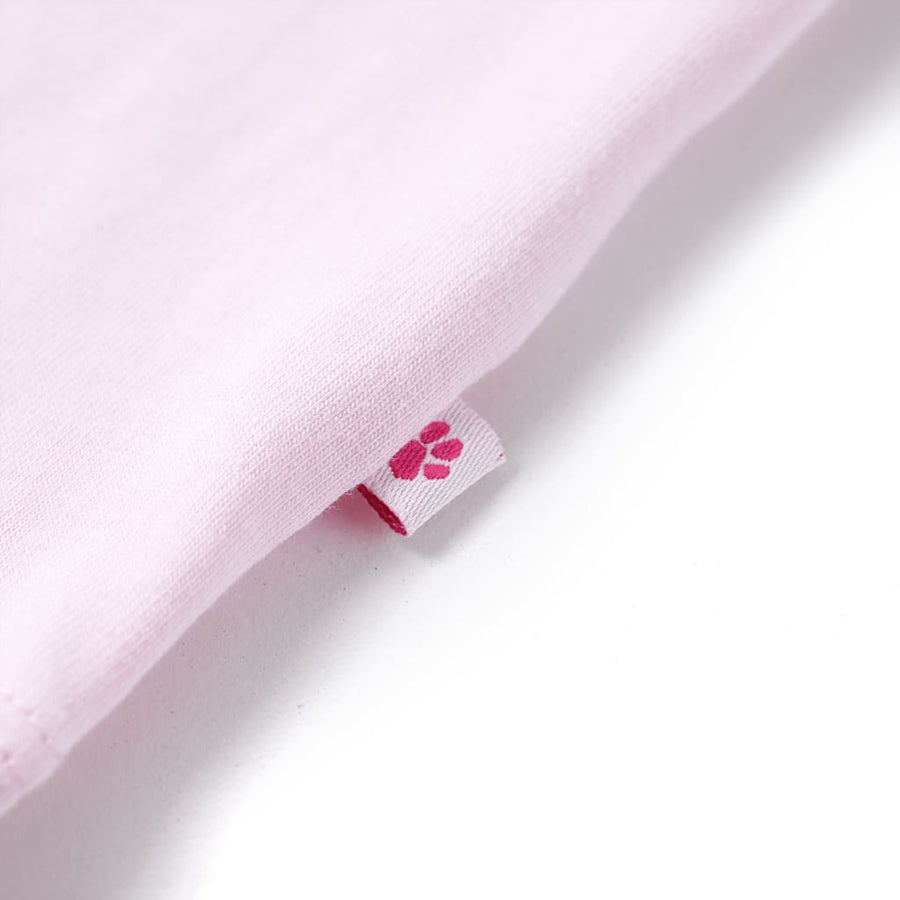 Kindershirt 116 zachtroze Roze