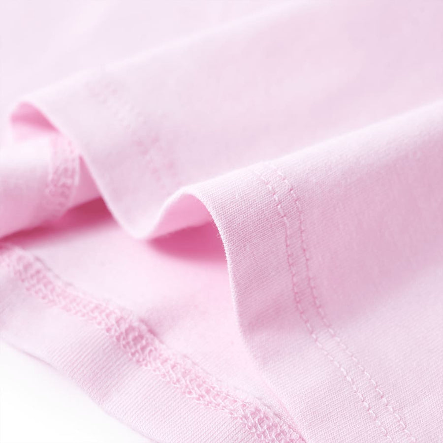 Kindershirt 116 zachtroze Roze