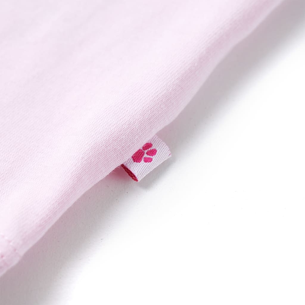Kindershirt 140 zachtroze Roze