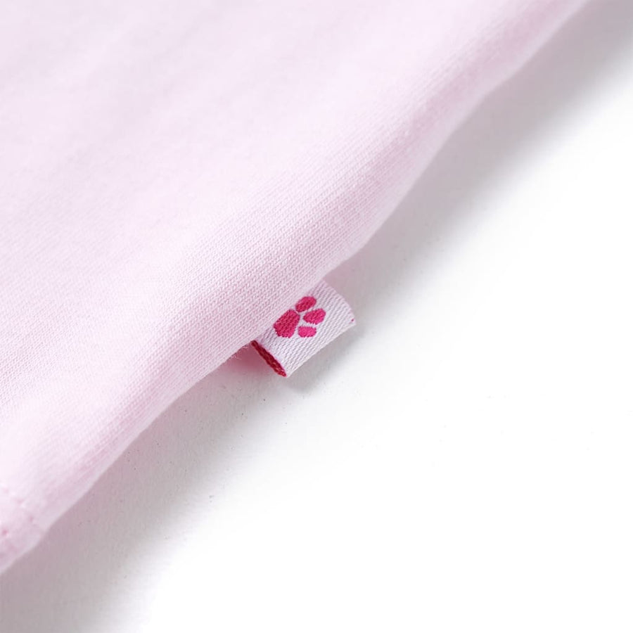 Kindershirt 140 zachtroze Roze