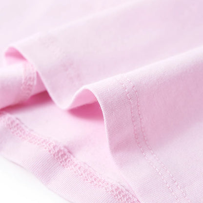 Kindershirt 140 zachtroze Roze