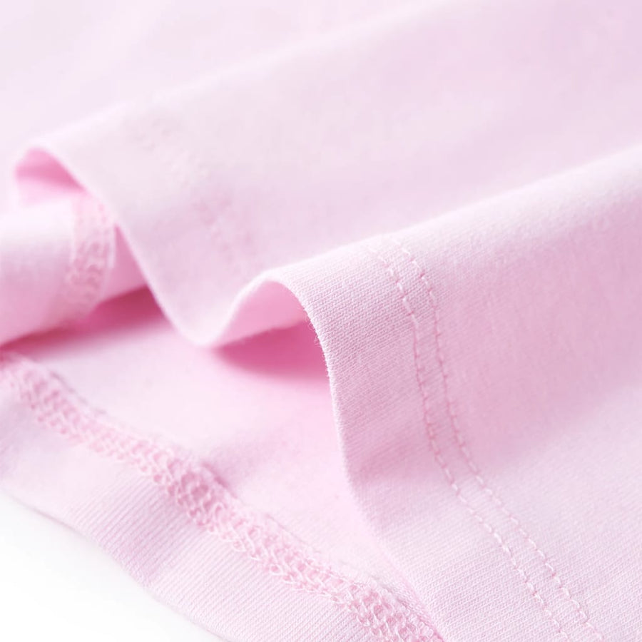 Kindershirt 140 zachtroze Roze