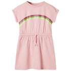 Children's dress with drawstring 104 light pink