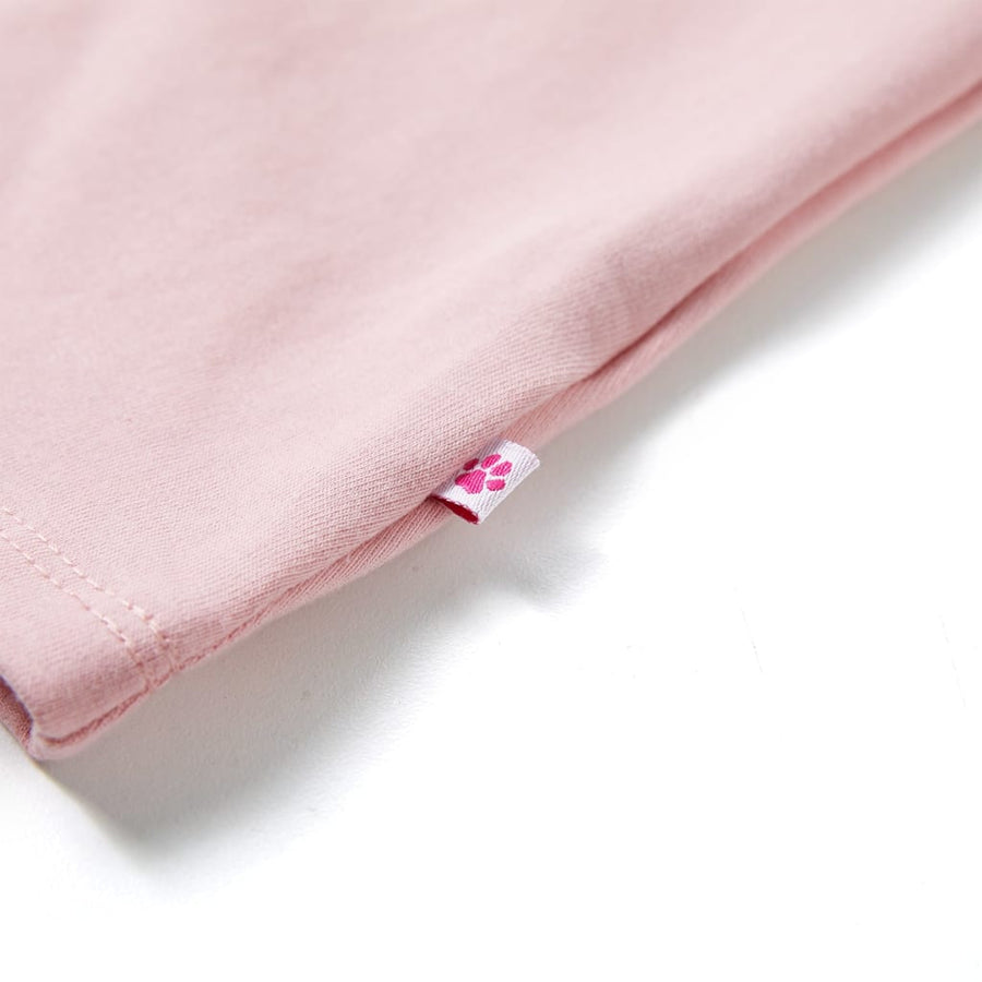 Kinderjurk met trekkoord 104 lichtroze Roze 104