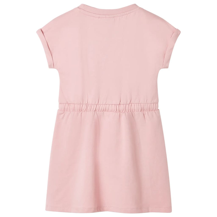 Kinderjurk met trekkoord 116 lichtroze Roze 116