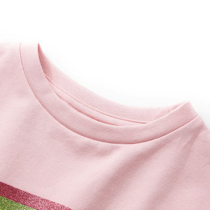 Kinderjurk met trekkoord 128 lichtroze Roze 128