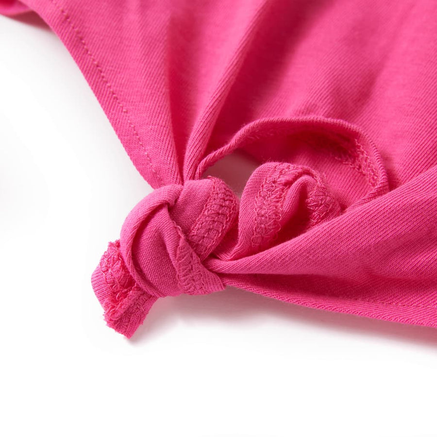 Kindershirt 116 donkerroze Roze