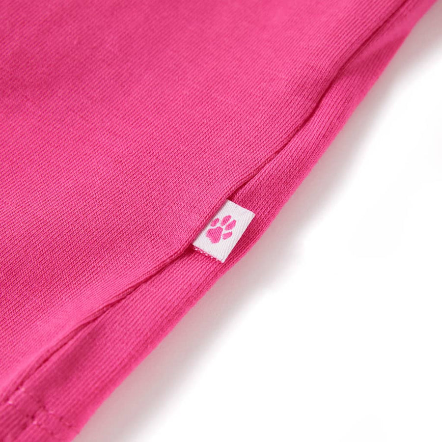 Kindershirt 116 donkerroze Roze