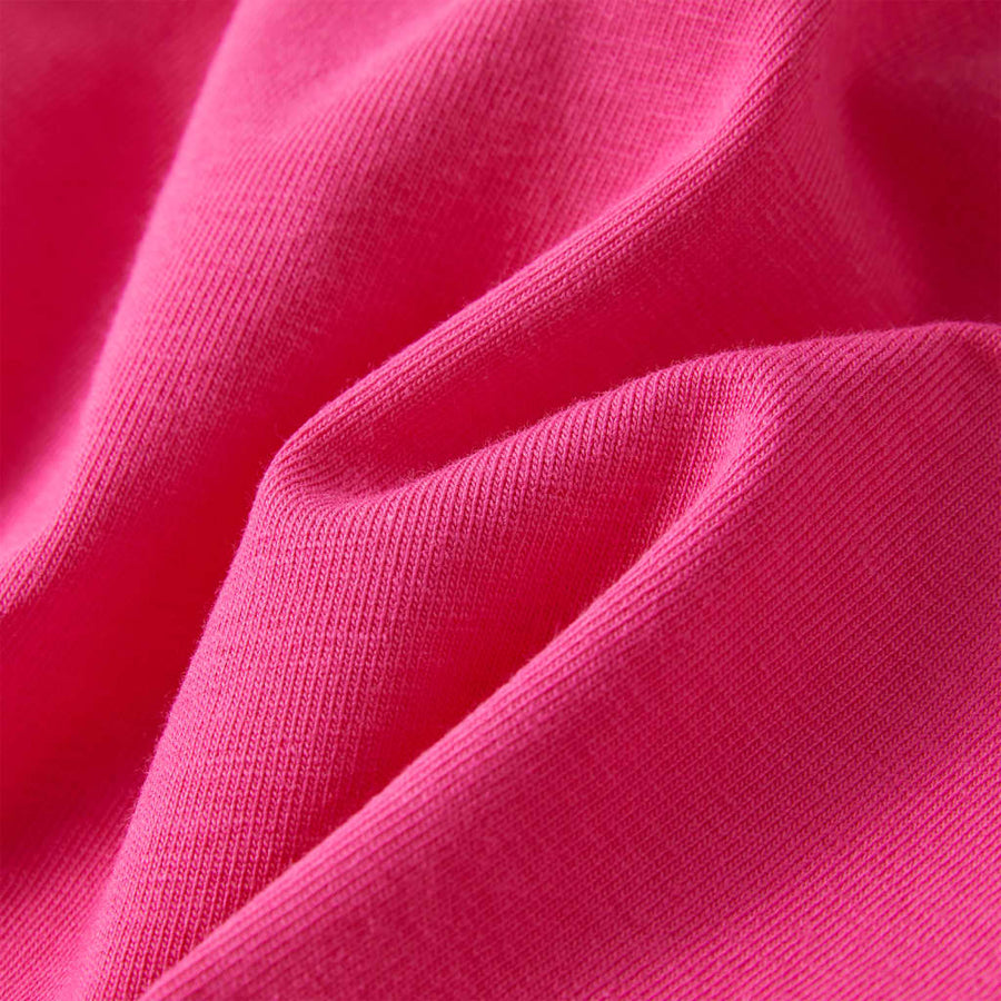 Kindershirt 116 donkerroze Roze