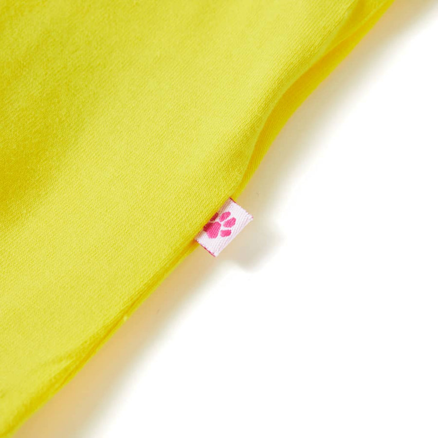 Kindershirt 104 geel Geel 104