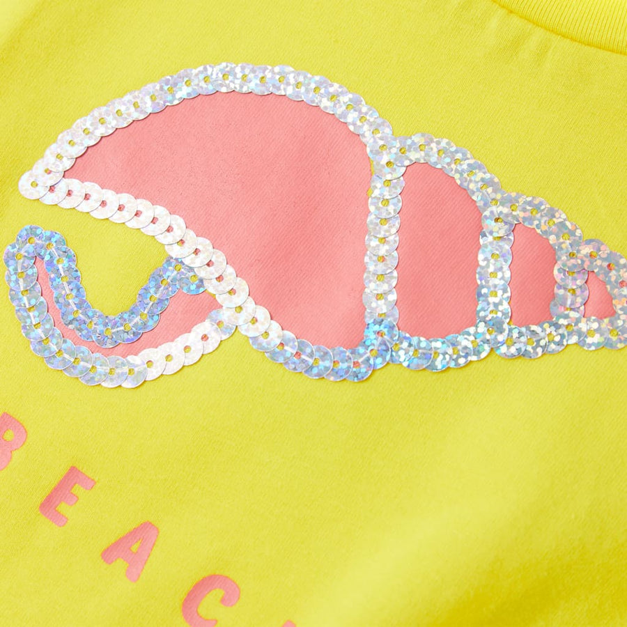 Kindershirt 116 geel Geel 116